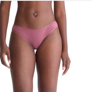Calvin Klein Cotton Form Bikini Underwear QD3644 - Deep Mauve